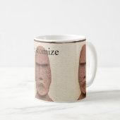 Osterinsel Moai Kopf Thunder_Cove Kaffeetasse (VorderseiteRechts)