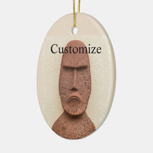 Osterinsel Moai Kopf Thunder_Cove Keramik Ornament (Links)