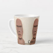 Osterinsel Moai Kopf Thunder_Cove Milchtasse (Linke Ecke)