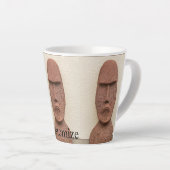 Osterinsel Moai Kopf Thunder_Cove Milchtasse (Rechte Ecke)