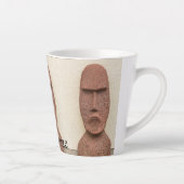 Osterinsel Moai Kopf Thunder_Cove Milchtasse (Rechts)
