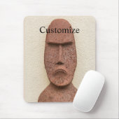 Osterinsel Moai Kopf Thunder_Cove Mousepad (Mit Mouse)