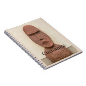 Osterinsel Moai Kopf Thunder_Cove Notizblock (Rechte Seite)