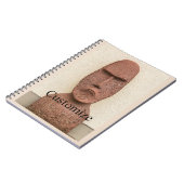 Osterinsel Moai Kopf Thunder_Cove Notizblock (Linke Seite)