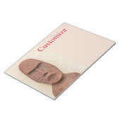 Osterinsel Moai Kopf Thunder_Cove Notizblock (angewinkelt)