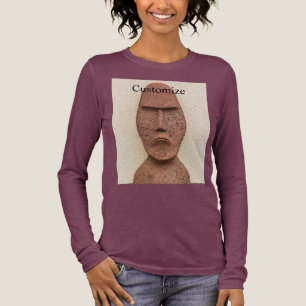 Osterinsel Moai Kopf Thunder_Cove Tri-Blend Shirt