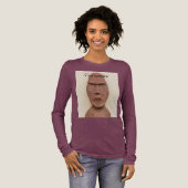Osterinsel Moai Kopf Thunder_Cove Tri-Blend Shirt (Volle Vorderseite)