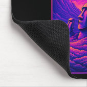 Osterinsel Moai Köpfe - Rapa Nui Alien Galaxy A Mousepad (Ecke)