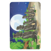 Osterinsel Moai Magnet (Vertikal)