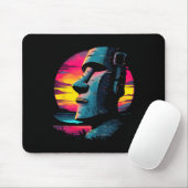 Osterinsel Moai Mousepad (Mit Mouse)