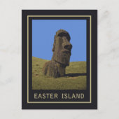 Osterinsel Moai Postkarte (Vorderseite)