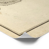 Osterinsel Poster (Ecke)