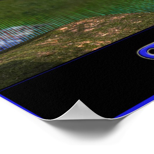 Osterinsel-Poster Poster (Ecke)