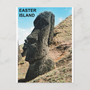 Osterinsel Postkarte