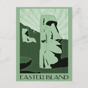 Osterinsel Postkarte