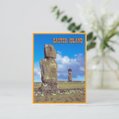Osterinsel Postkarte (Stehend Vorderseite)