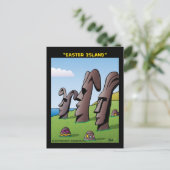 Osterinsel Postkarte (Stehend Vorderseite)