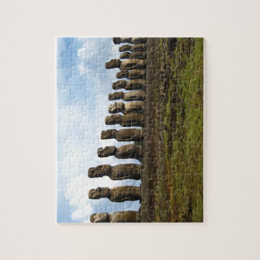 Osterinsel-Puzzlespiel Puzzle (Vertikal)