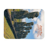Osterinsel (Rapa Nui) Chile Magnet (Horizontal)