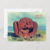 Osterinsel (Rapa Nui) Chile Postkarte (Vorne/Hinten)