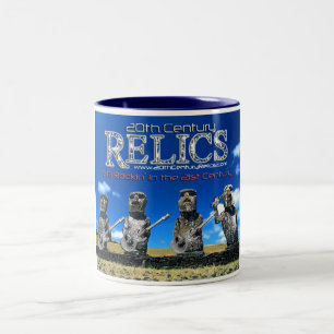 Osterinsel-Relikte Zweifarbige Tasse