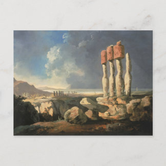 Osterinsel, Südamerika Postkarte