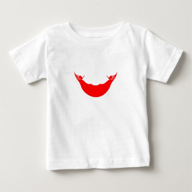 Osterinselflagge Baby T-shirt (Vorderseite)