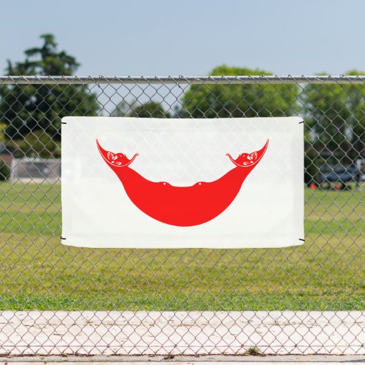 Osterinselflagge Banner (Insitu)