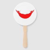 Osterinselflagge Fächer (Rückseite)