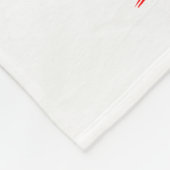 Osterinselflagge Fleecedecke (Ecke)