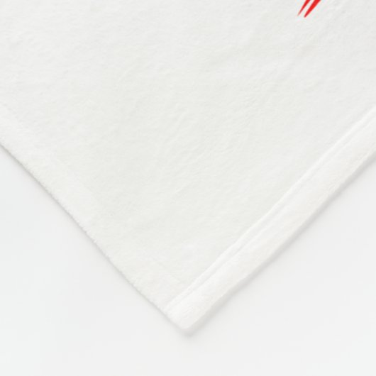 Osterinselflagge Fleecedecke (Ecke)