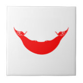 Osterinselflagge Fliese (Vorderseite)