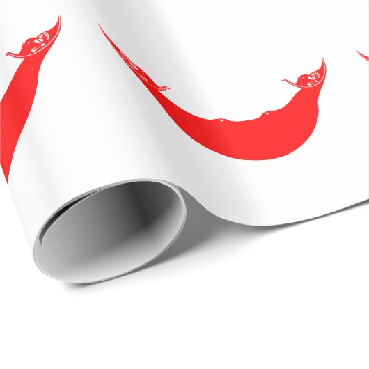 Osterinselflagge Geschenkpapier (Rolleneckpunkt)