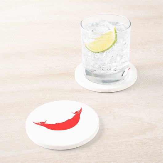 Osterinselflagge Getränkeuntersetzer (Seite)