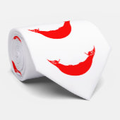 Osterinselflagge Krawatte (Gerollt)