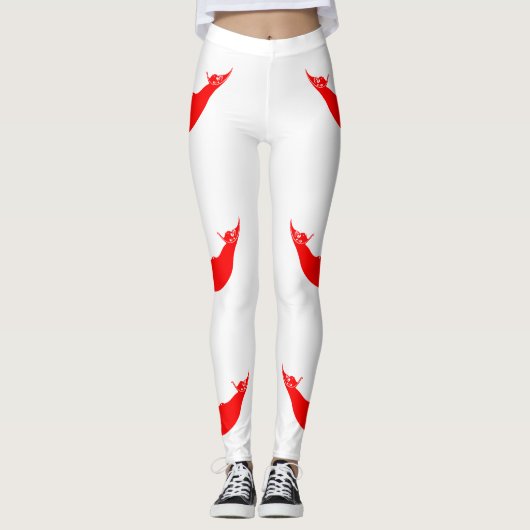 Osterinselflagge Leggings (Vorderseite)