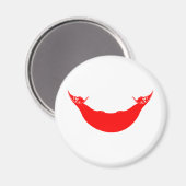 Osterinselflagge Magnet (Vorderseite/Rückseite)