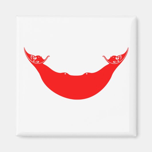 Osterinselflagge Magnet (Vorne)