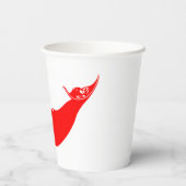 Osterinselflagge Pappbecher (Rückseite)