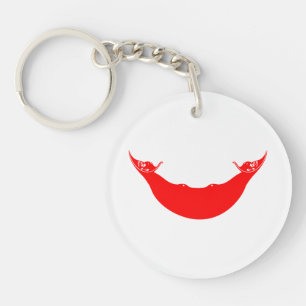 Osterinselflagge Schlüsselanhänger