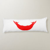 Osterinselflagge Seitenschläferkissen (Rückseite)