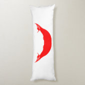 Osterinselflagge Seitenschläferkissen (Rückseite (Vertikal))