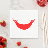 Osterinselflagge Serviette (Beispiel)