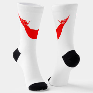Osterinselflagge Socken