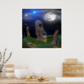 Osterinselposter Poster (Küche)