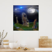 Osterinselposter Poster (Küche)