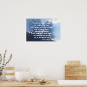 Osterinspirierendes Poster (Küche)