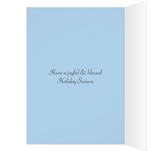 Osterische Blume auf Light Blue (Innen (Links))