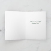 Osterische Blume Rosary Illustration Feiertagskarte (Innenseite)