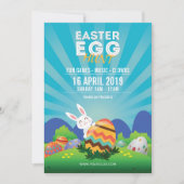 Osterische Party Einladung (Vorderseite)